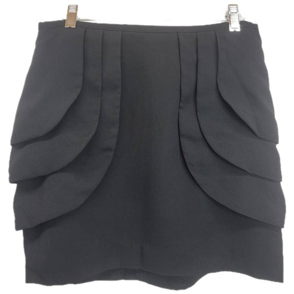 Bcbgeneration black skirt with hip details - Picture 1 of 15